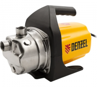 Насос поверхностный 1000Вт 60л.мин/Н-44м/глубина 8м нерж. GP1000X Denzel(6)