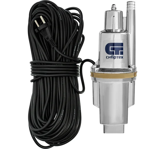 Насос вибрационный 300Вт 20л.мин/40м/Н-75м/верхн. CBH-300-40 Сибртех(17)