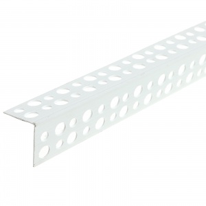 Уголок ПВХ 25х25 3,0м перфорированный Идеал