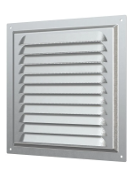 Решетка вентиляционная металл 200х200 с сеткой 2020МЦ ERA