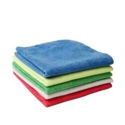 Салфетка микрофибра 30х30 универсальная 5шт Рыжий кот 