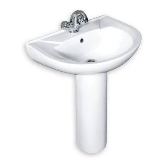 Умывальник Элеганс 60 с пьедесталом Rosa