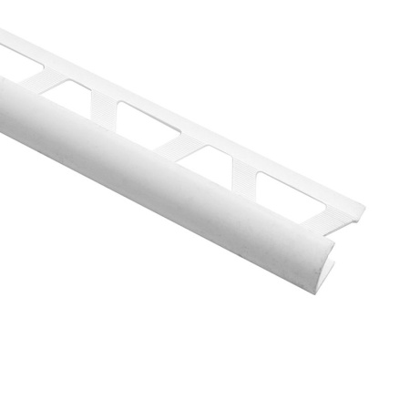 Уголок для кафеля 2,5м 10мм белый наружний Н901