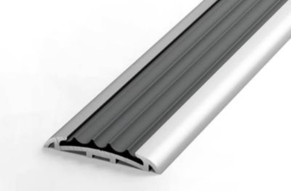 Порог 180см ПС-08-1 41,6мм 001 алюминиевый с накладкой стык Лука---5%