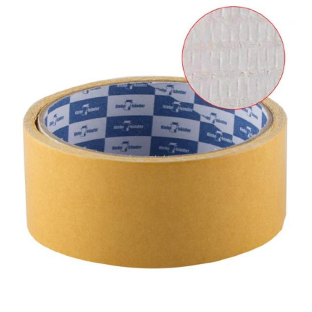 Лента двусторонняя ткань 38ммх10м Klebebander