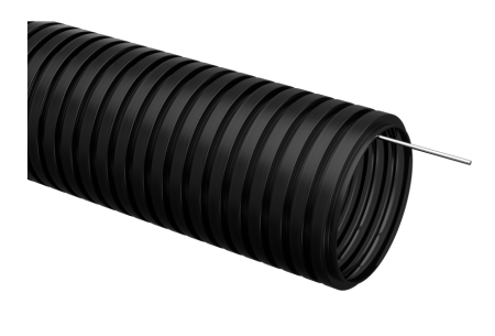 Труба гофрированная 16 ПНД черная(-40/+90) IEK(25м)