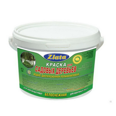 Краска для деревьев 2,7кг Zlata