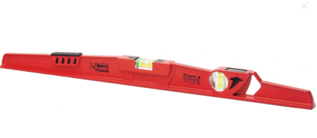 Уровень  60см 2 глазка+1 зеркальный магнитный усиленный Matrix