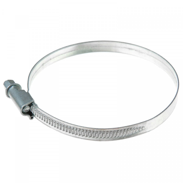 Хомут червячный 130-160мм оцинк