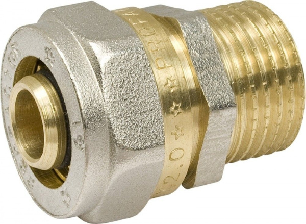 Муфта м/п 20х3/4  ц/п Valtek